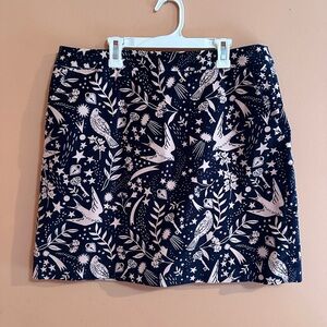 Boden Blue Mini Pencil Skirt for Casual Wear